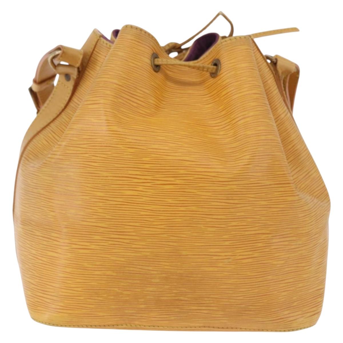 LOUIS VUITTON Epi Petit Noe Shoulder Bag Yellow M44109 LV Auth 184632 - Jerrillo image 2