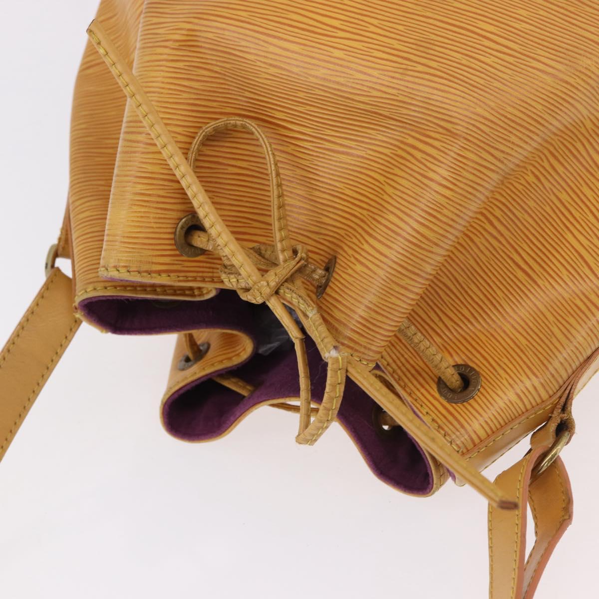 LOUIS VUITTON Epi Petit Noe Shoulder Bag Yellow M44109 LV Auth 184632 - Jerrillo image 6