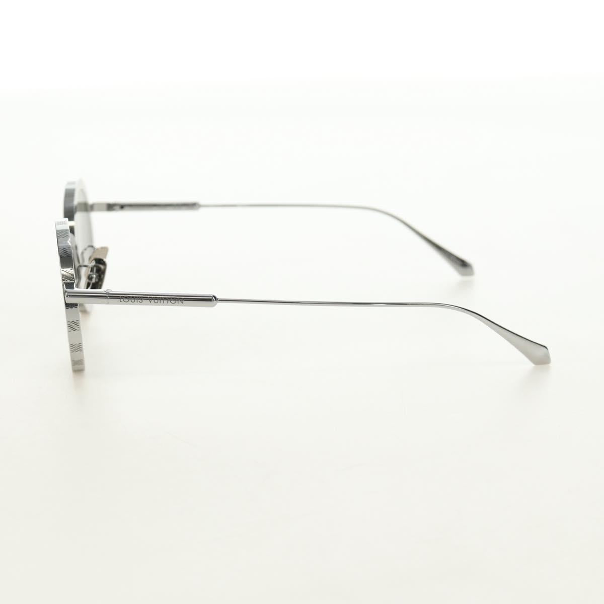 LOUIS VUITTON Supervision Metal Round Sunglasses metal Z2223U LV Auth 184695SAM - Jerrillo image 3