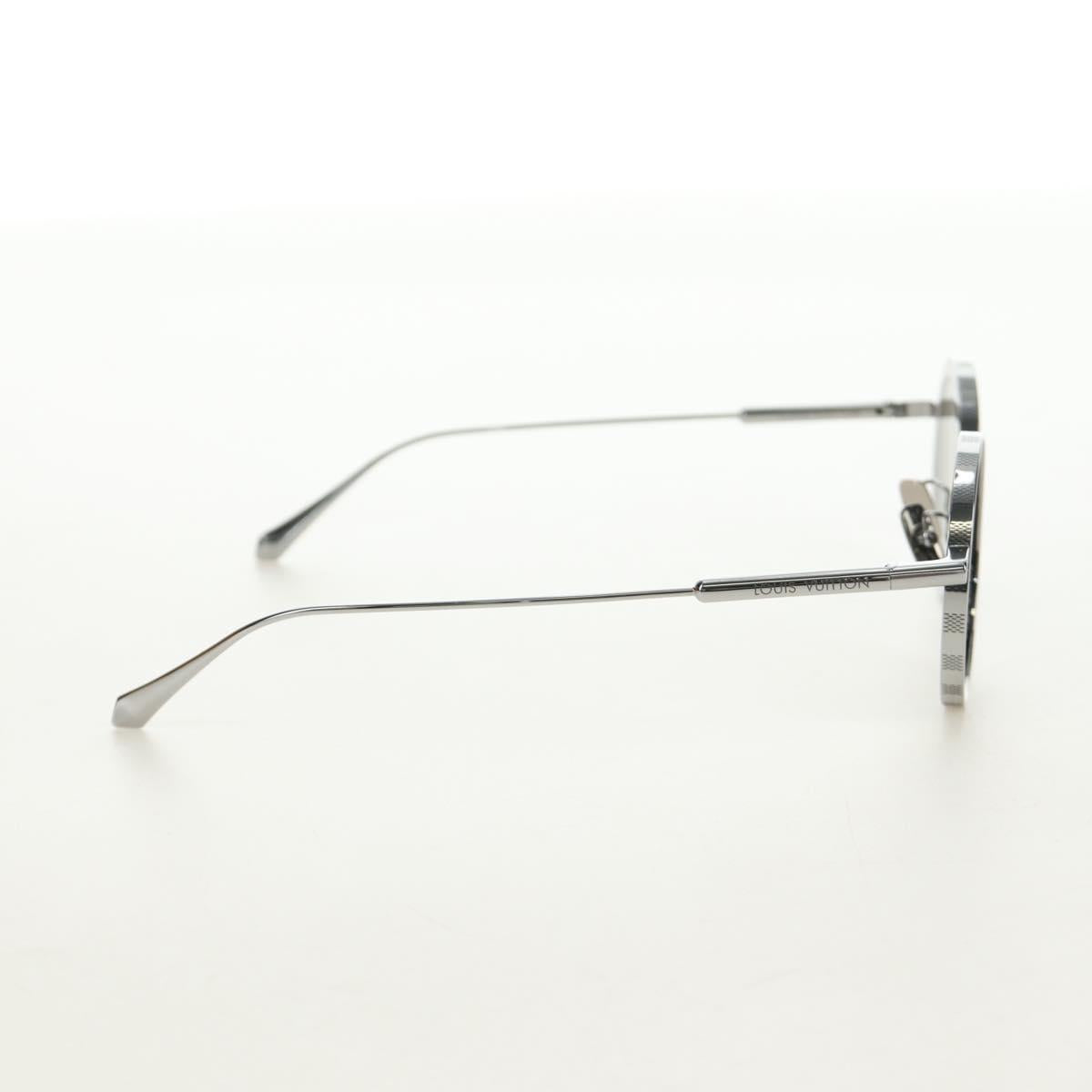 LOUIS VUITTON Supervision Metal Round Sunglasses metal Z2223U LV Auth 184695SAM - Jerrillo image 4