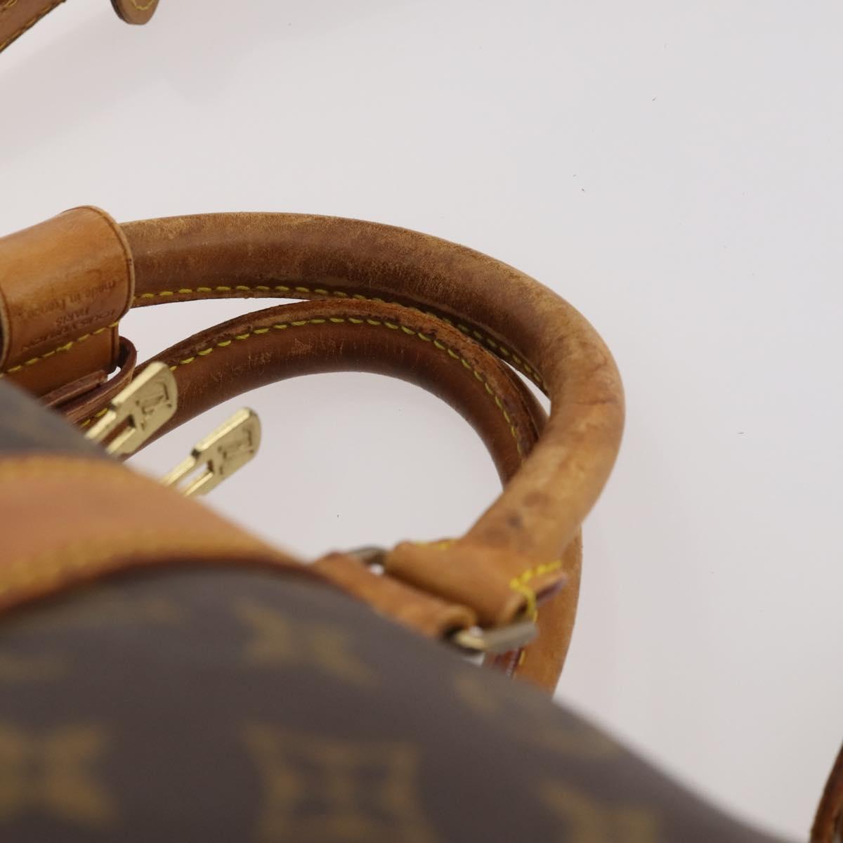 LOUIS VUITTON Monogram Keepall Bandouliere 55 Boston Bag M41414 LV Auth 184740 - Jerrillo image 10