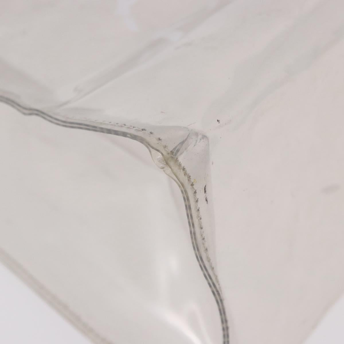 HERMES Vinyl Kelly Hand Bag Vinyl Clear Auth 184746 - Jerrillo image 9