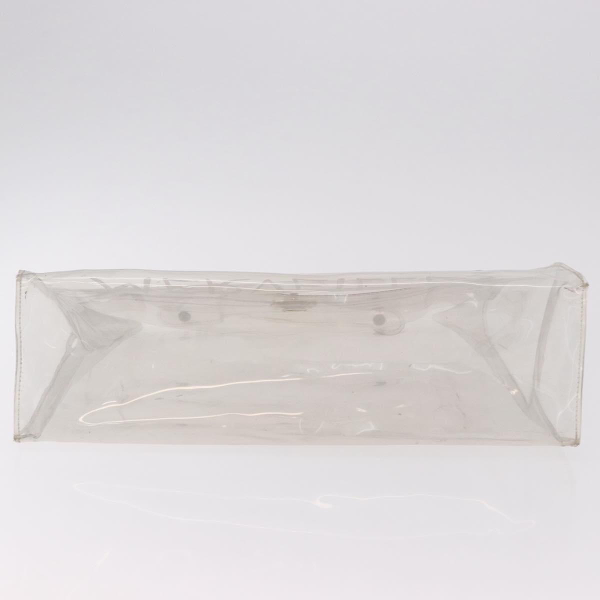HERMES Vinyl Kelly Hand Bag Vinyl Clear Auth 184746 - Jerrillo image 5