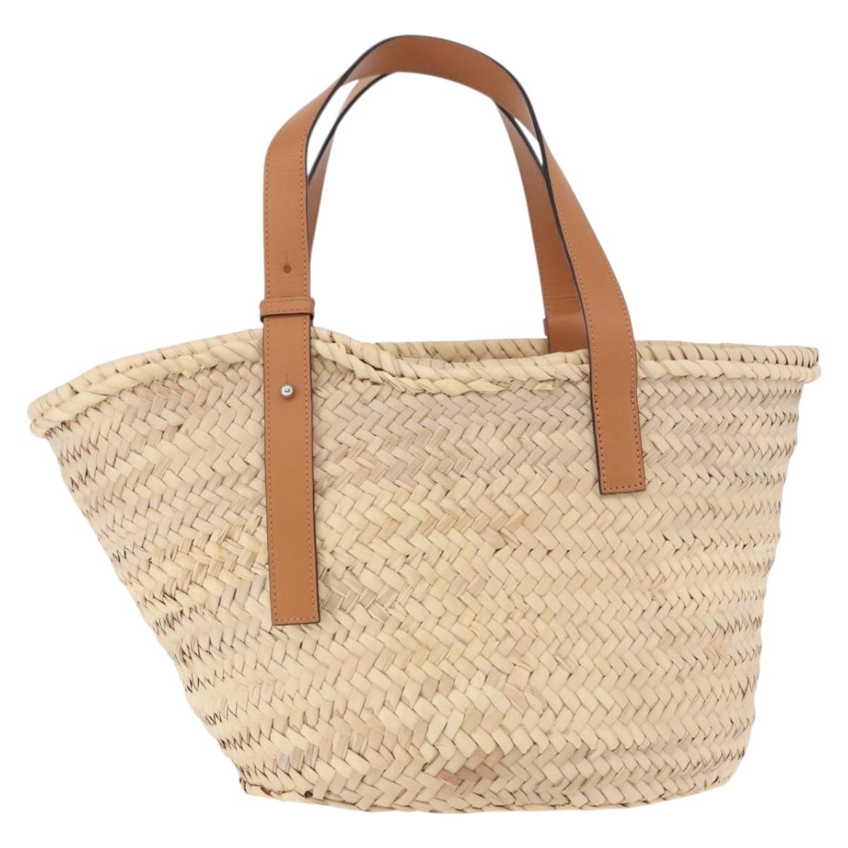 LOEWE Ken Price Collaboration Hand Bag Raffia Beige Auth 184871M - Jerrillo image 2