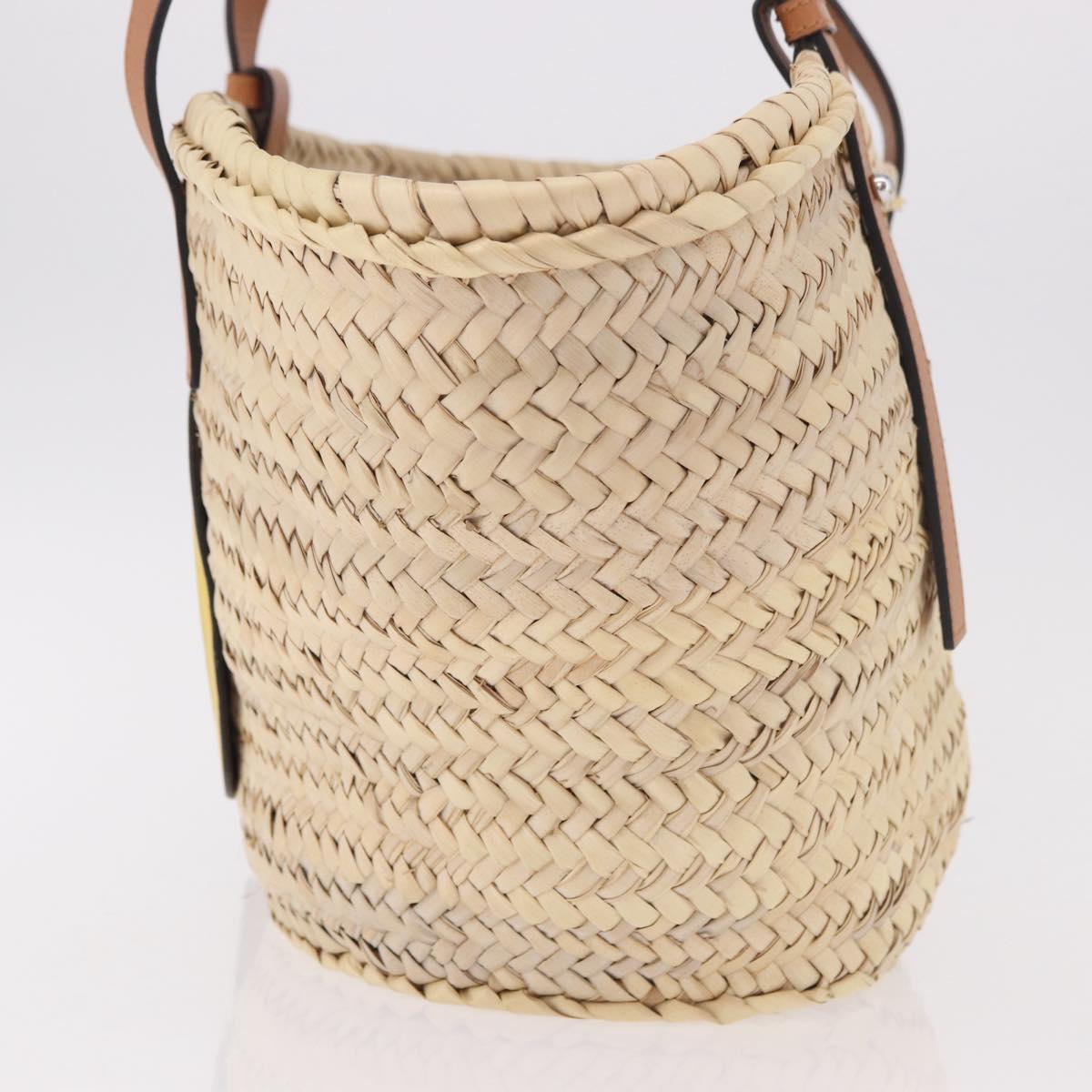 LOEWE Ken Price Collaboration Hand Bag Raffia Beige Auth 184871M - Jerrillo image 3