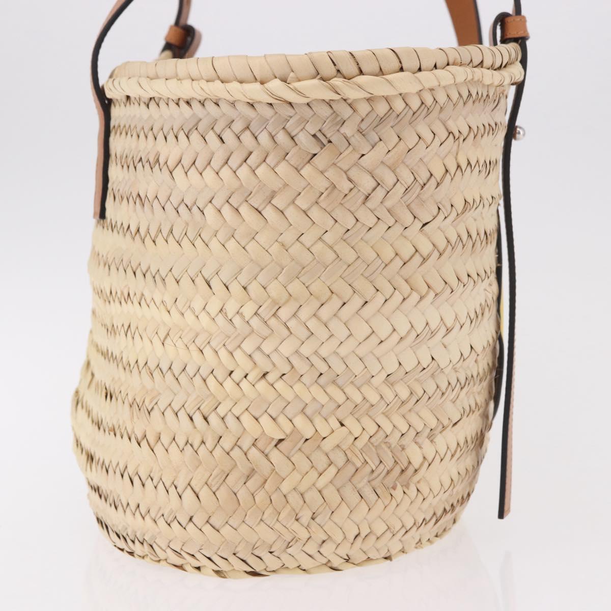 LOEWE Ken Price Collaboration Hand Bag Raffia Beige Auth 184871M - Jerrillo image 4