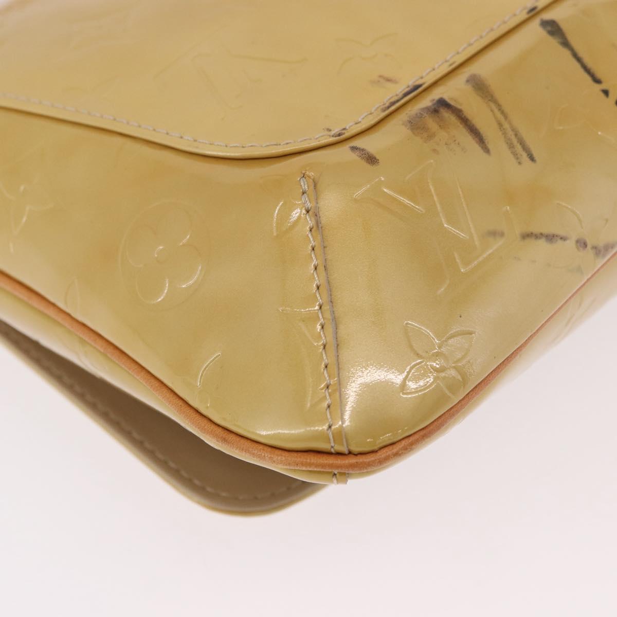 LOUIS VUITTON Monogram Vernis Thompson Street Bag Beige M91301 LV Auth 184873A - Jerrillo image 9