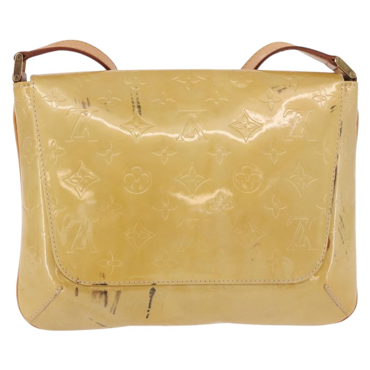 LOUIS VUITTON Monogram Vernis Thompson Street Bag Beige M91301 LV Auth 184873A - Jerrillo image 2