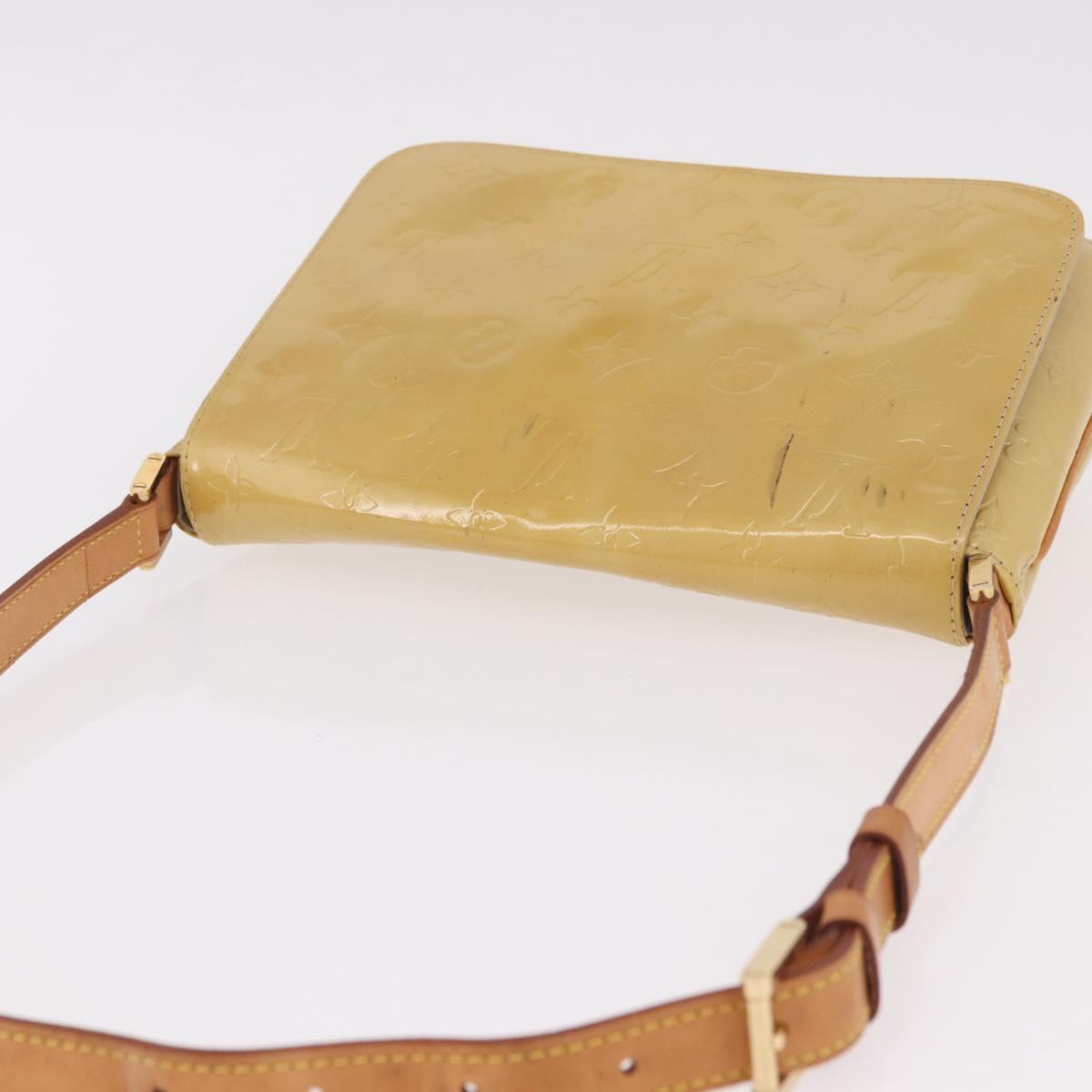 LOUIS VUITTON Monogram Vernis Thompson Street Bag Beige M91301 LV Auth 184873A - Jerrillo image 7