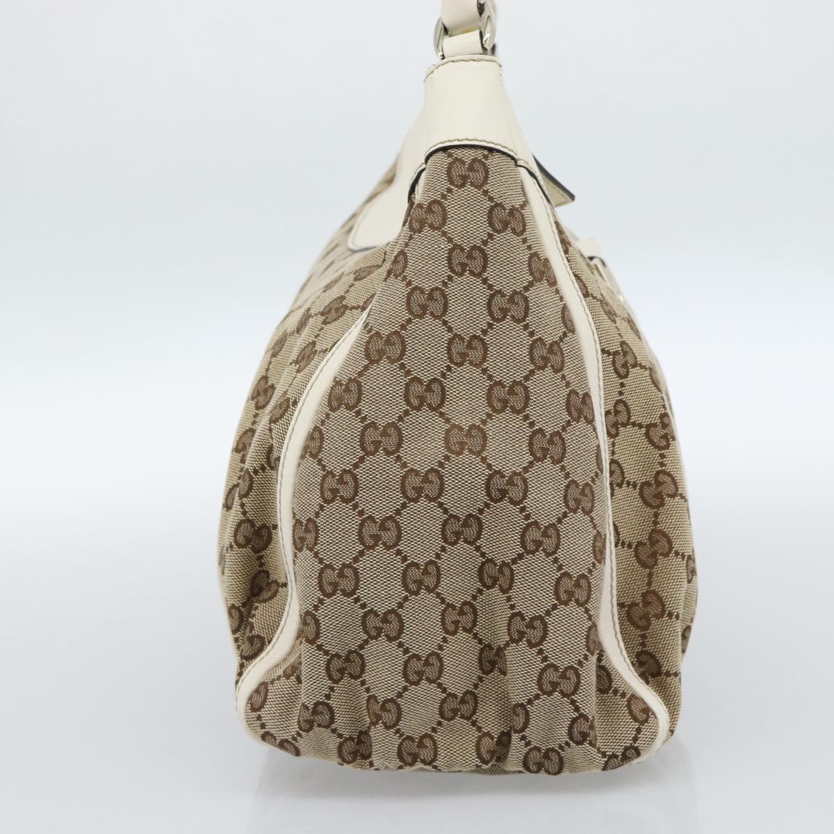 GUCCI GG Canvas Abbey Shoulder Bag Beige Gold 189833 Auth 184930V - Jerrillo image 3