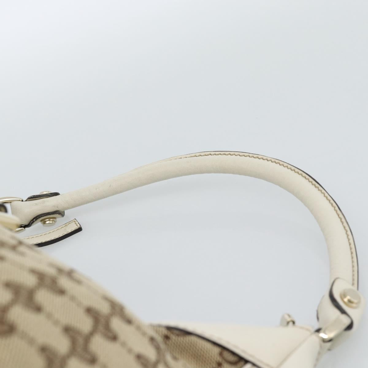 GUCCI GG Canvas Abbey Shoulder Bag Beige Gold 189833 Auth 184930V - Jerrillo image 8