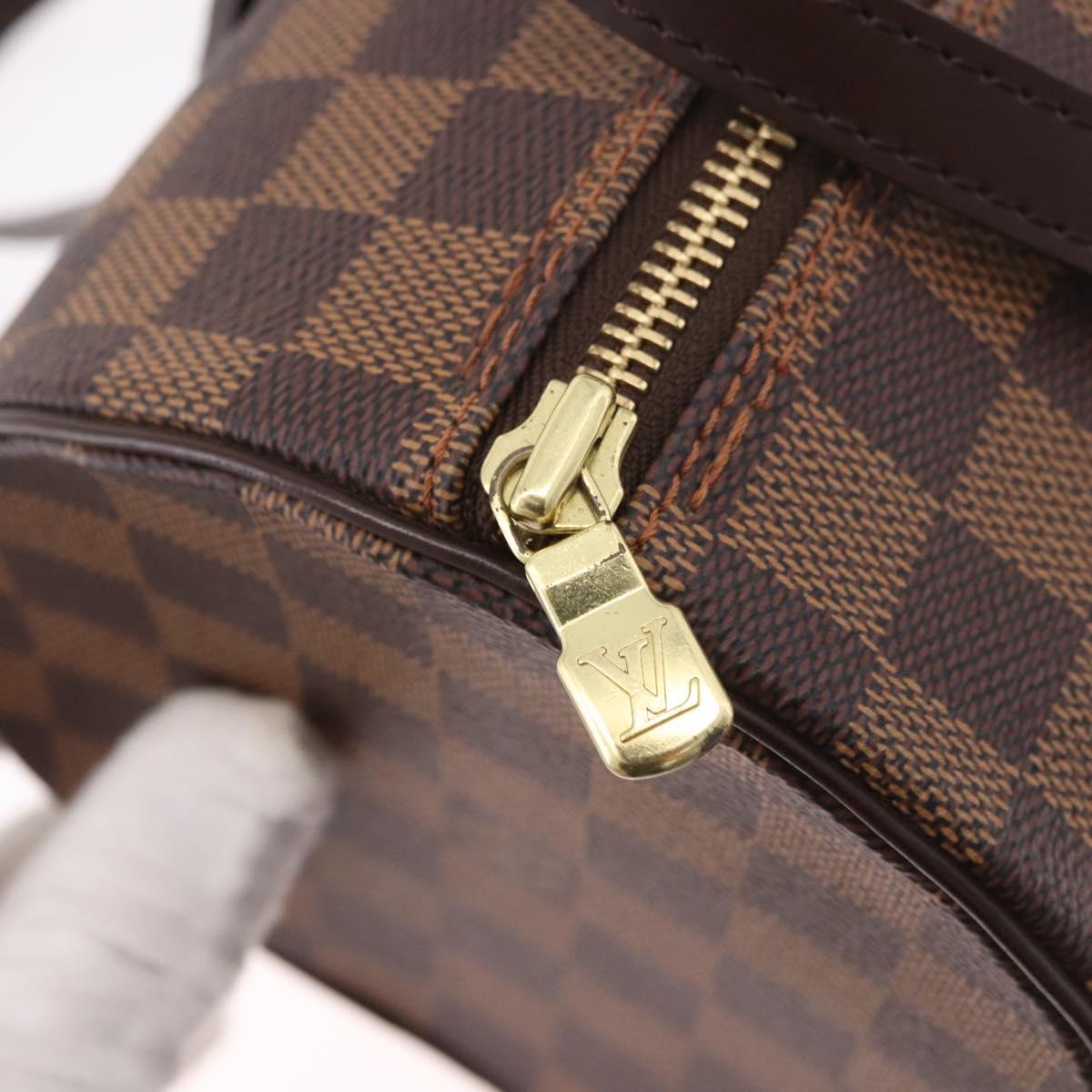 LOUIS VUITTON Damier Ebene Papillon 30 Hand Bag N51303 LV Auth 184940V - Jerrillo image 9