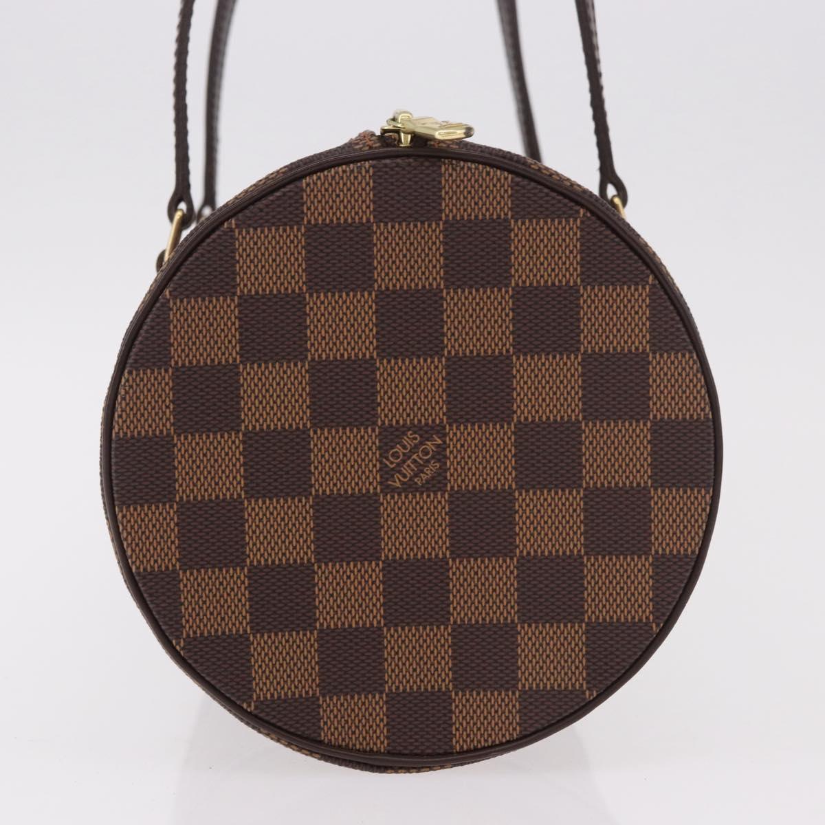 LOUIS VUITTON Damier Ebene Papillon 30 Hand Bag N51303 LV Auth 184940V - Jerrillo image 4