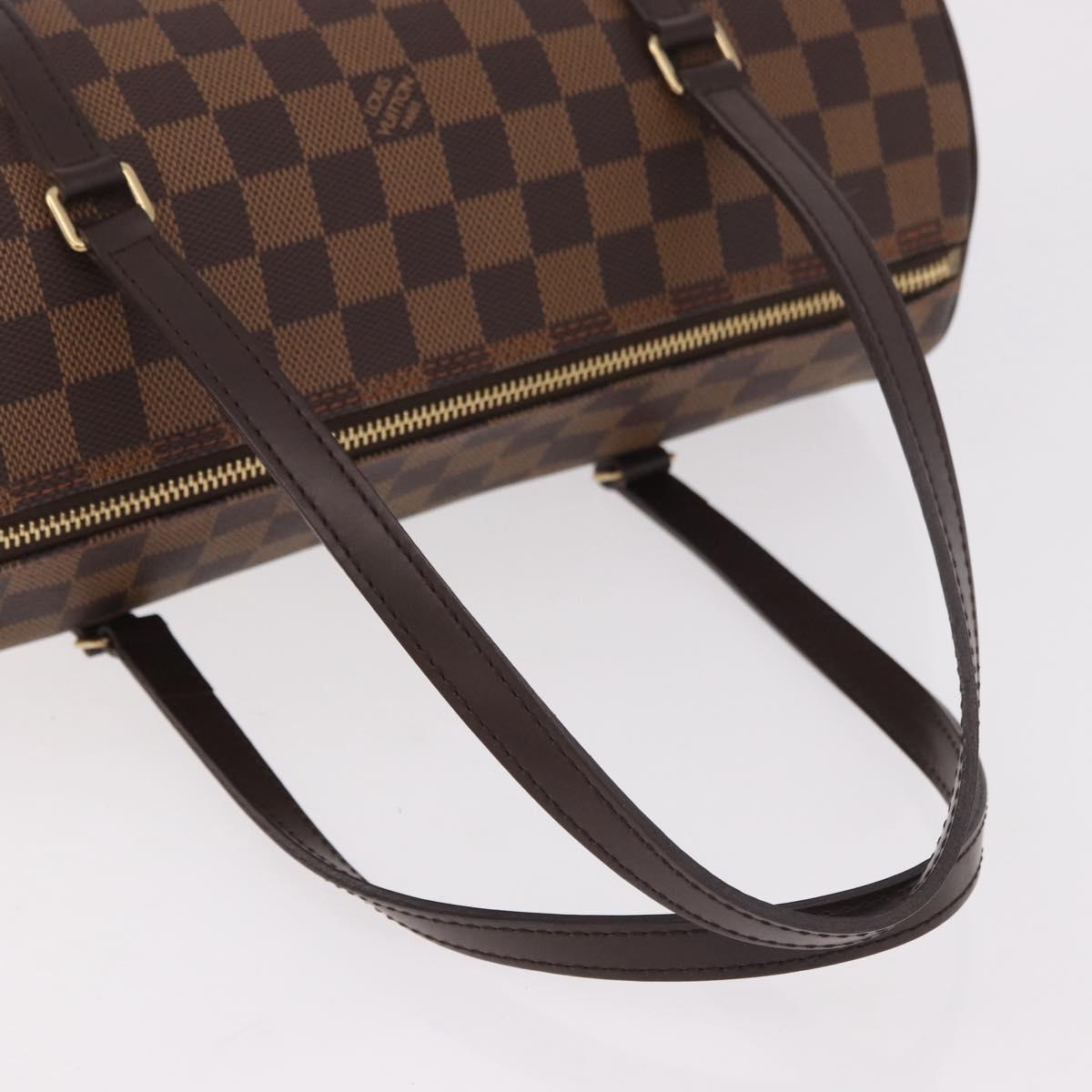 LOUIS VUITTON Damier Ebene Papillon 30 Hand Bag N51303 LV Auth 184940V - Jerrillo image 7