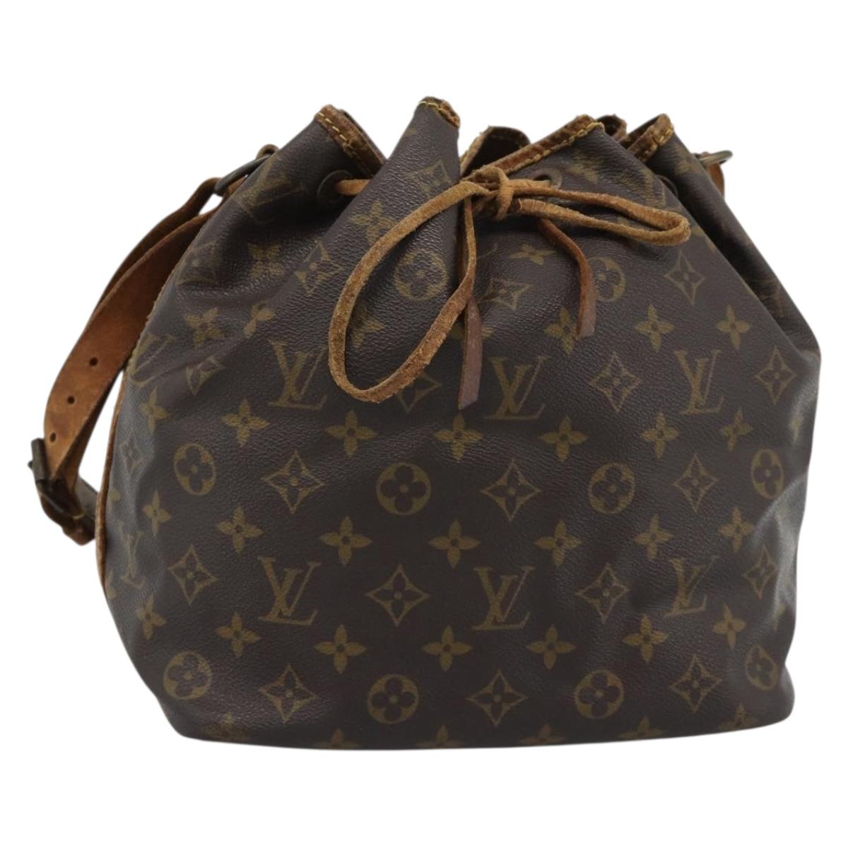 LOUIS VUITTON Monogram Petit Noe Shoulder Bag M42226 LV Auth 184951 - Jerrillo