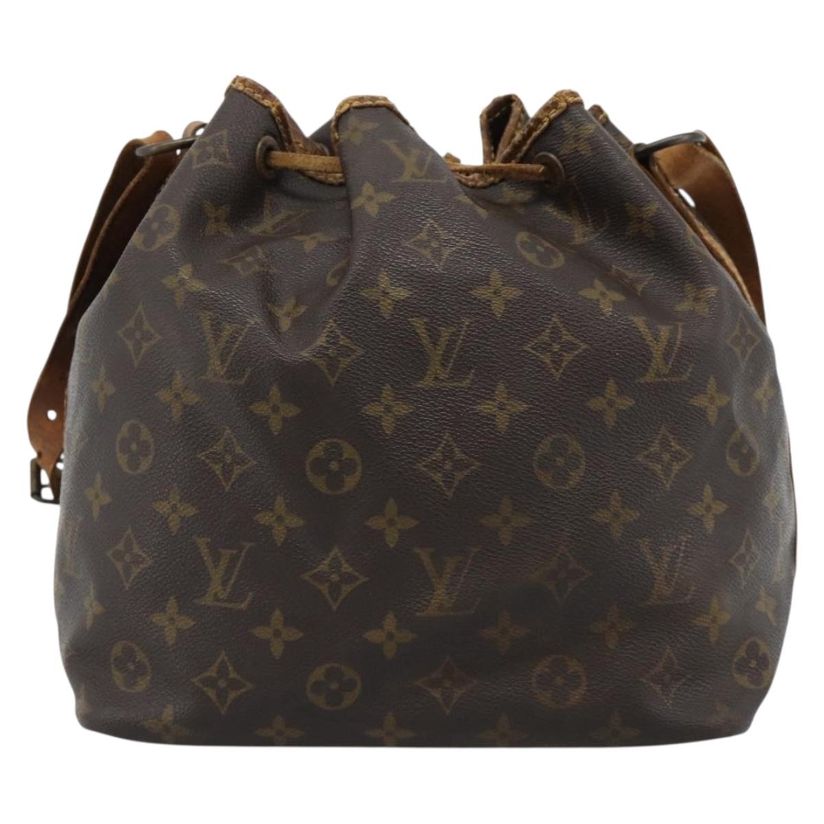 LOUIS VUITTON Monogram Petit Noe Shoulder Bag M42226 LV Auth 184951 - Jerrillo image 2