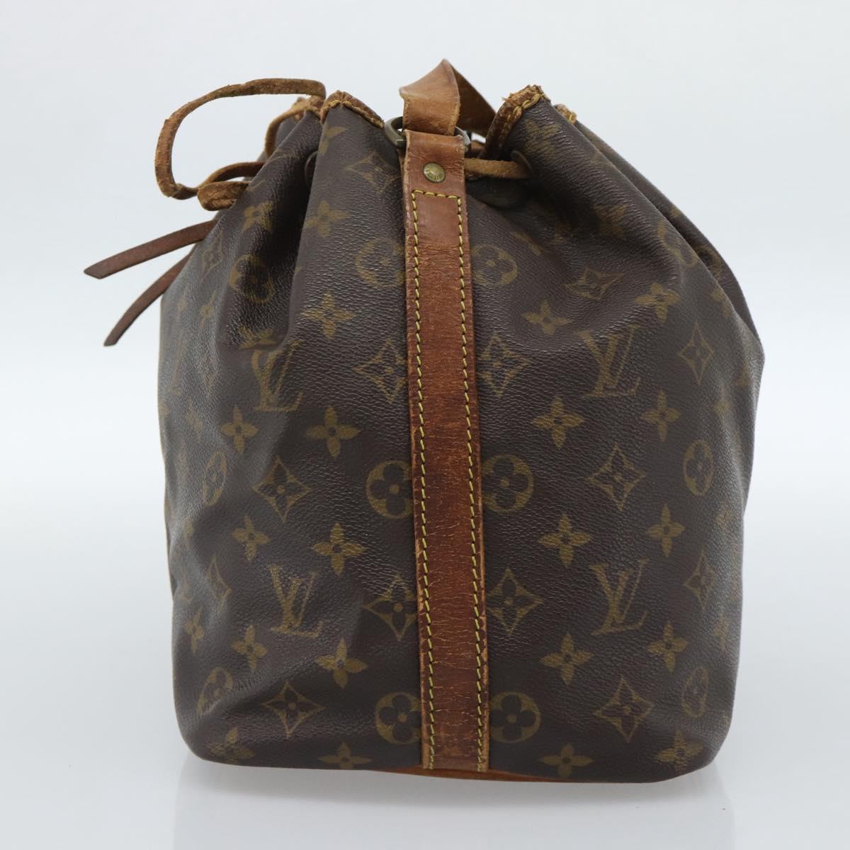 LOUIS VUITTON Monogram Petit Noe Shoulder Bag M42226 LV Auth 184951 - Jerrillo image 4