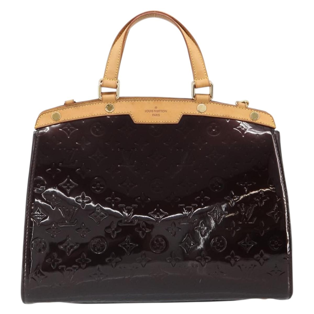LOUIS VUITTON Monogram Vernis Blair GM Bag 2way Amarante M91616 LV Auth 185036 - Jerrillo image 2