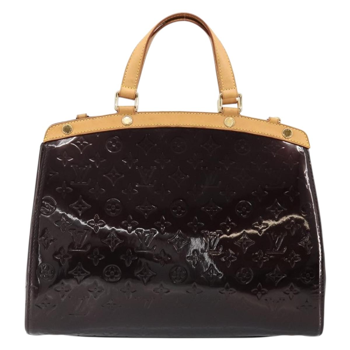 LOUIS VUITTON Monogram Vernis Blair GM Bag 2way Amarante M91616 LV Auth 185036 - Jerrillo image 3