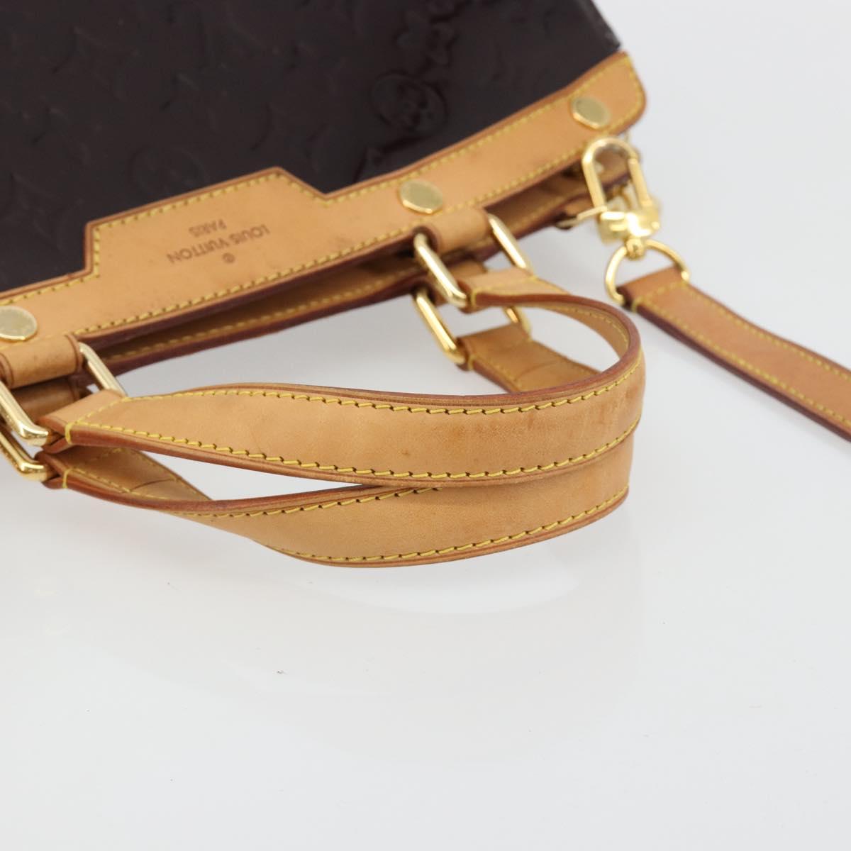 LOUIS VUITTON Monogram Vernis Blair GM Bag 2way Amarante M91616 LV Auth 185036 - Jerrillo image 7