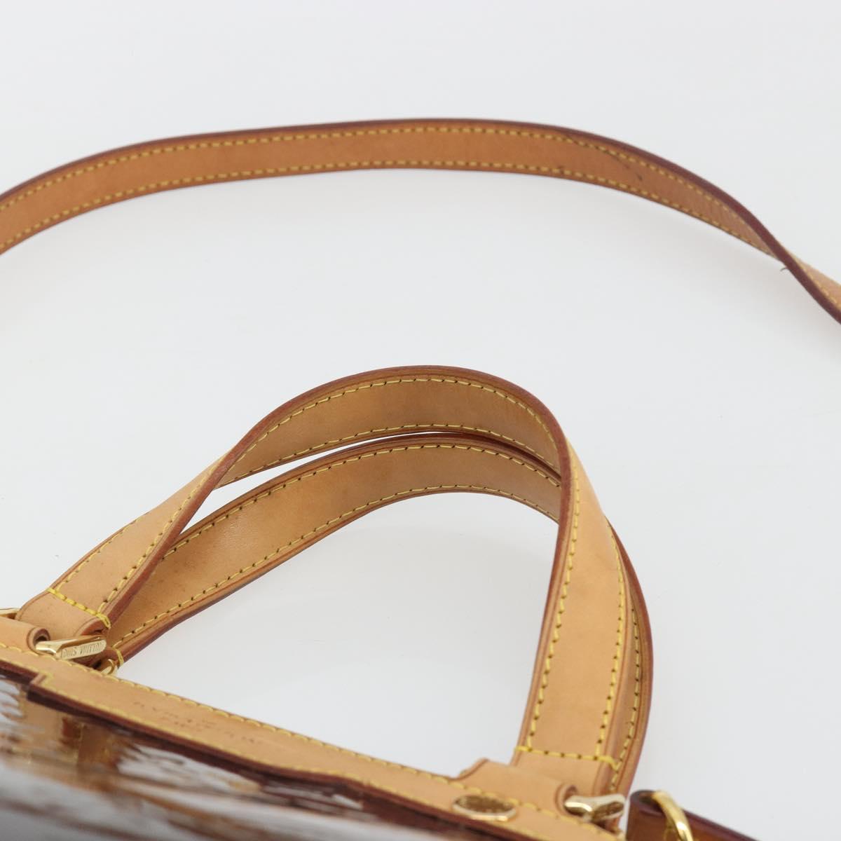 LOUIS VUITTON Monogram Vernis Blair GM Bag 2way Amarante M91616 LV Auth 185036 - Jerrillo image 8