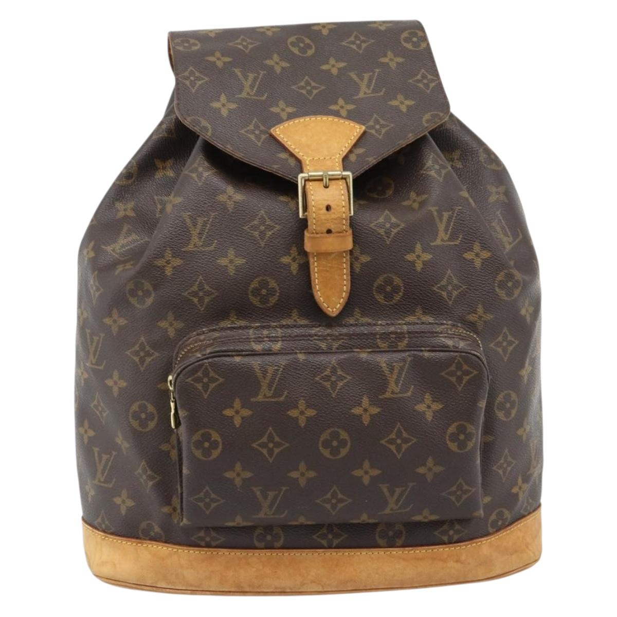 LOUIS VUITTON Monogram Montsouris GM Backpack M51135 LV Auth 185042 - Jerrillo image 2