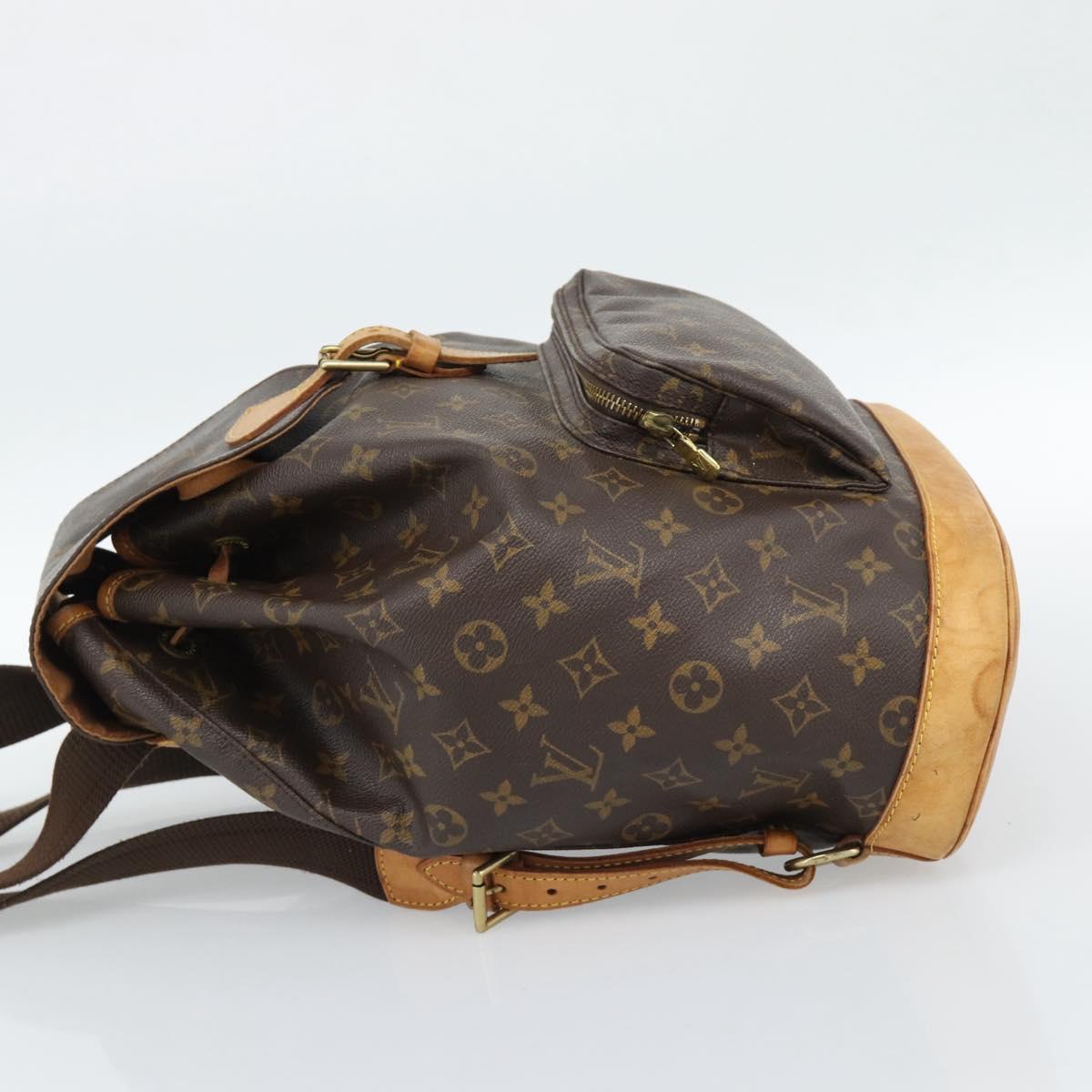 LOUIS VUITTON Monogram Montsouris GM Backpack M51135 LV Auth 185042 - Jerrillo image 4