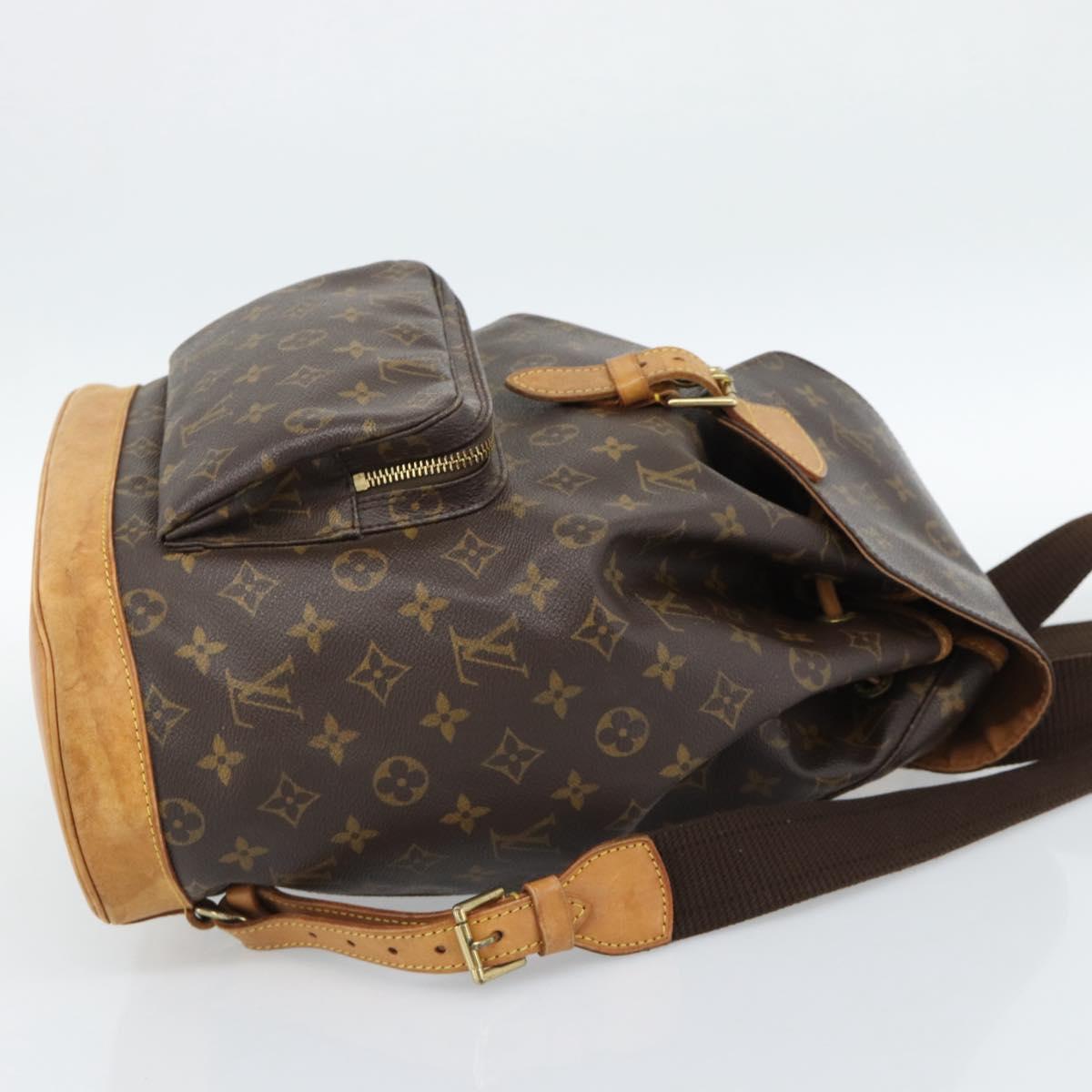 LOUIS VUITTON Monogram Montsouris GM Backpack M51135 LV Auth 185042 - Jerrillo image 5
