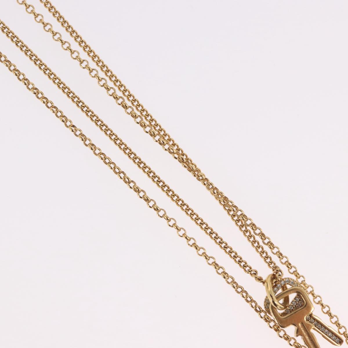 LOUIS VUITTON LV Padlock Necklace metal Gold M01593 LV Auth 185417SAM - Jerrillo image 5