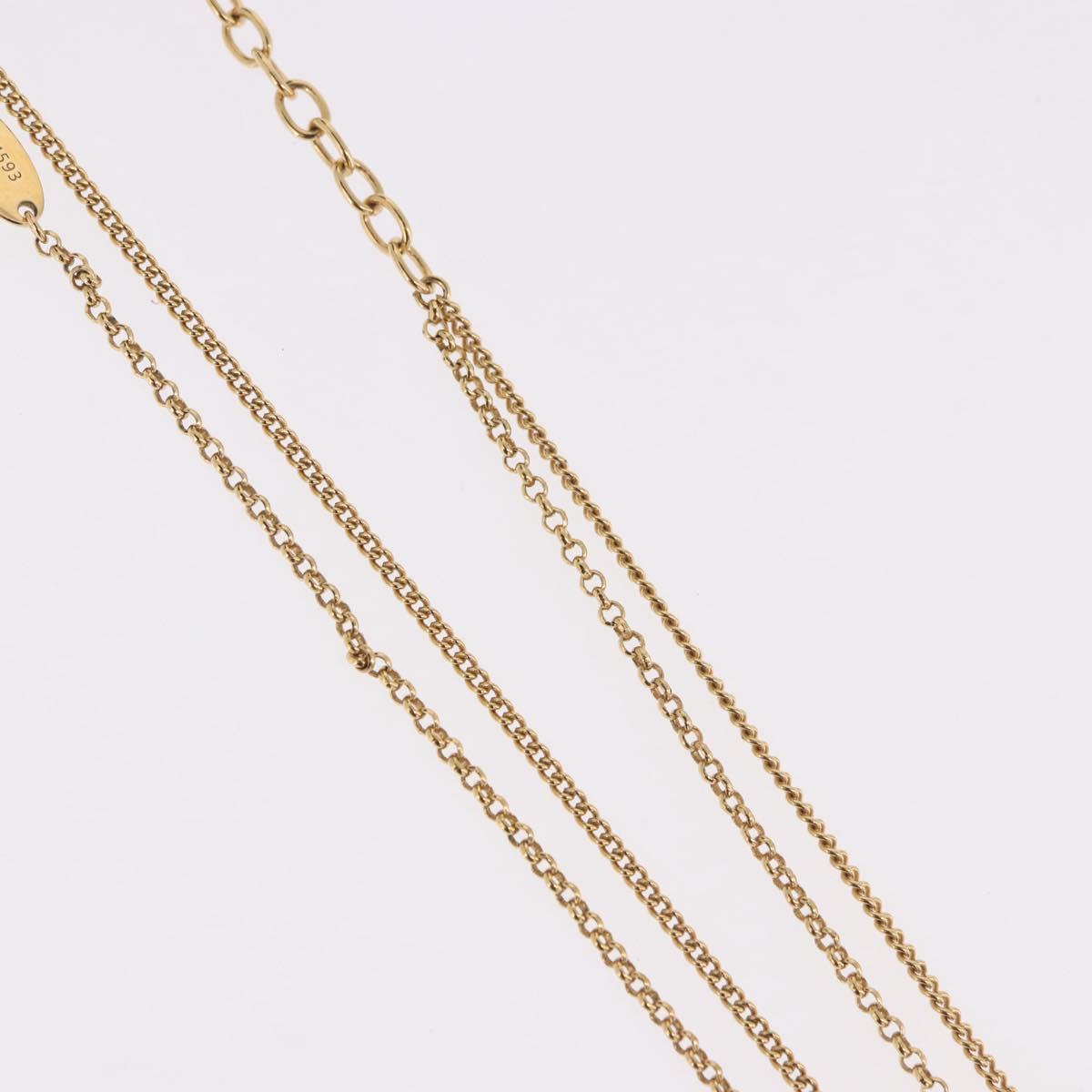 LOUIS VUITTON LV Padlock Necklace metal Gold M01593 LV Auth 185417SAM - Jerrillo image 7