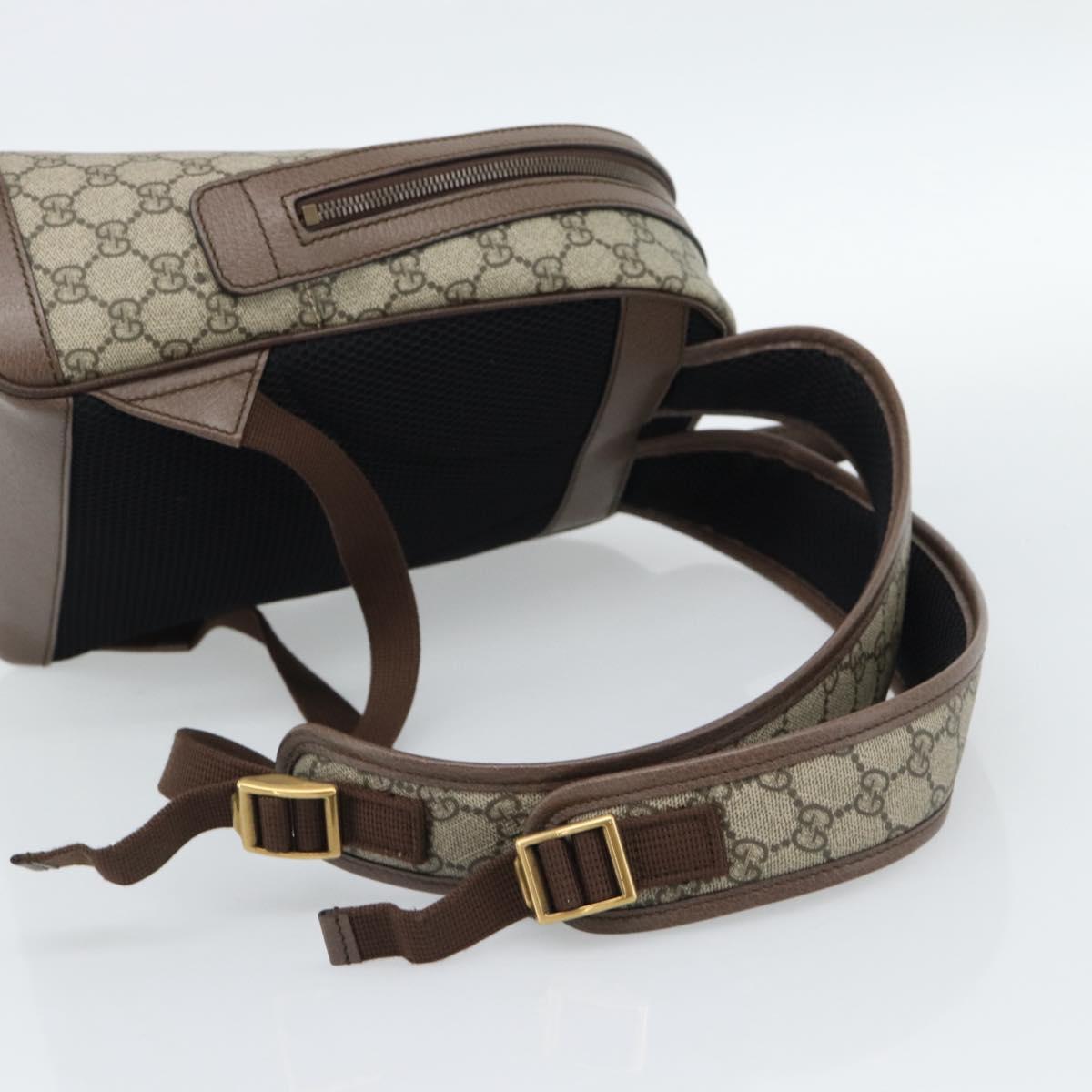 GUCCI GUCCI x Disney GG Supreme Backpack PVC Beige 552884 Auth 185480M - Jerrillo image 9