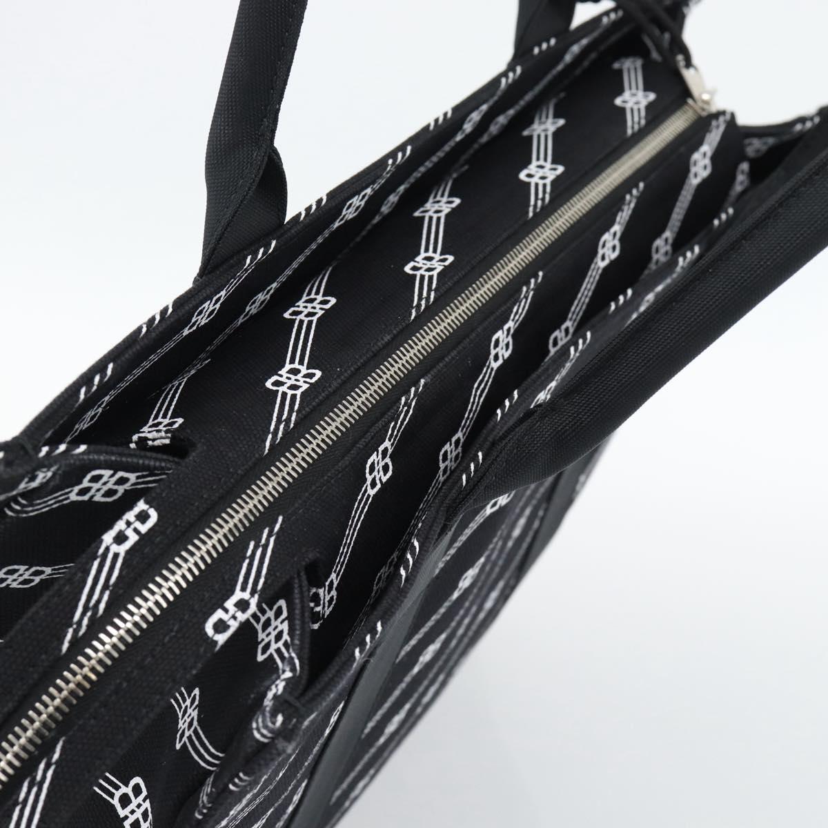 BALENCIAGA Trade Tote Bag Canvas Black Silver 621826 Auth 186183M - Jerrillo image 6