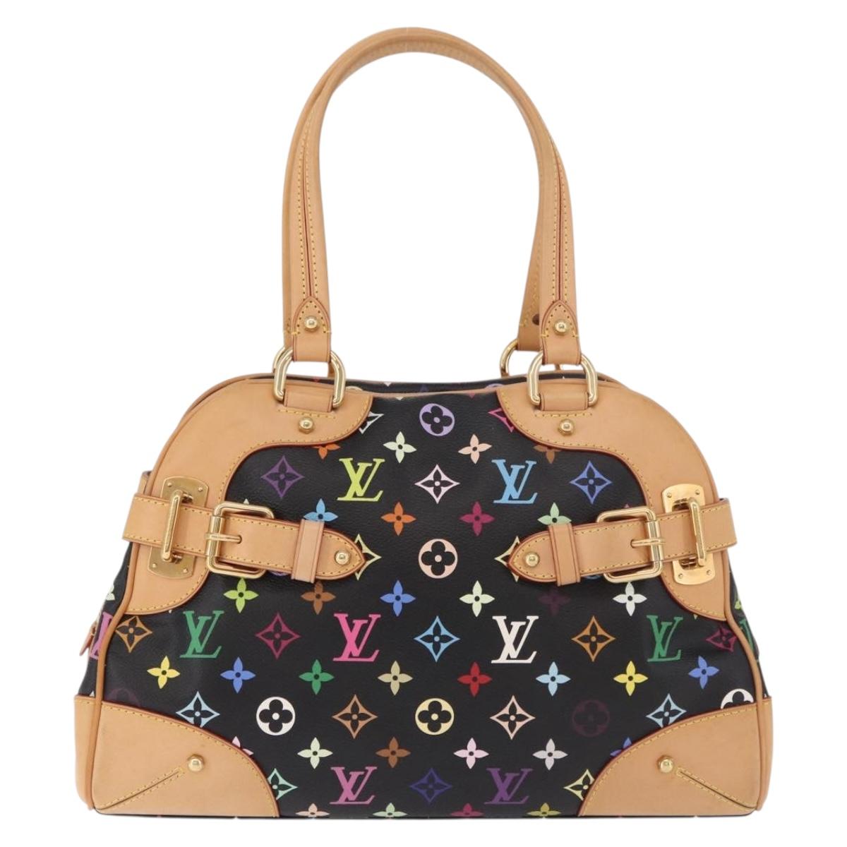 LOUIS VUITTON Monogram Multicolor Claudia Hand Bag Black M40194 Auth 186255SAV - Jerrillo image 3