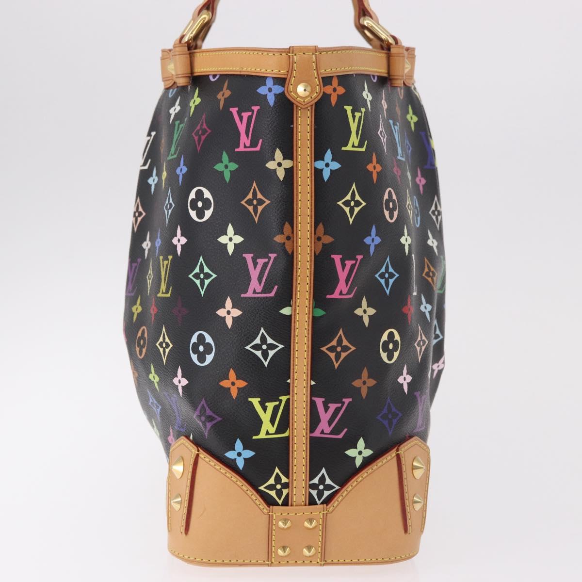 LOUIS VUITTON Multicolor Shirley MM Tote Bag Black M93213 LV Auth 186256SAV - Jerrillo image 5