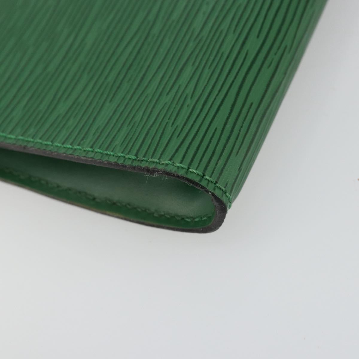 LOUIS VUITTON Epi Pochette Accessoires Pouch Green M52984 LV Auth 69826 - Jerrillo image 10