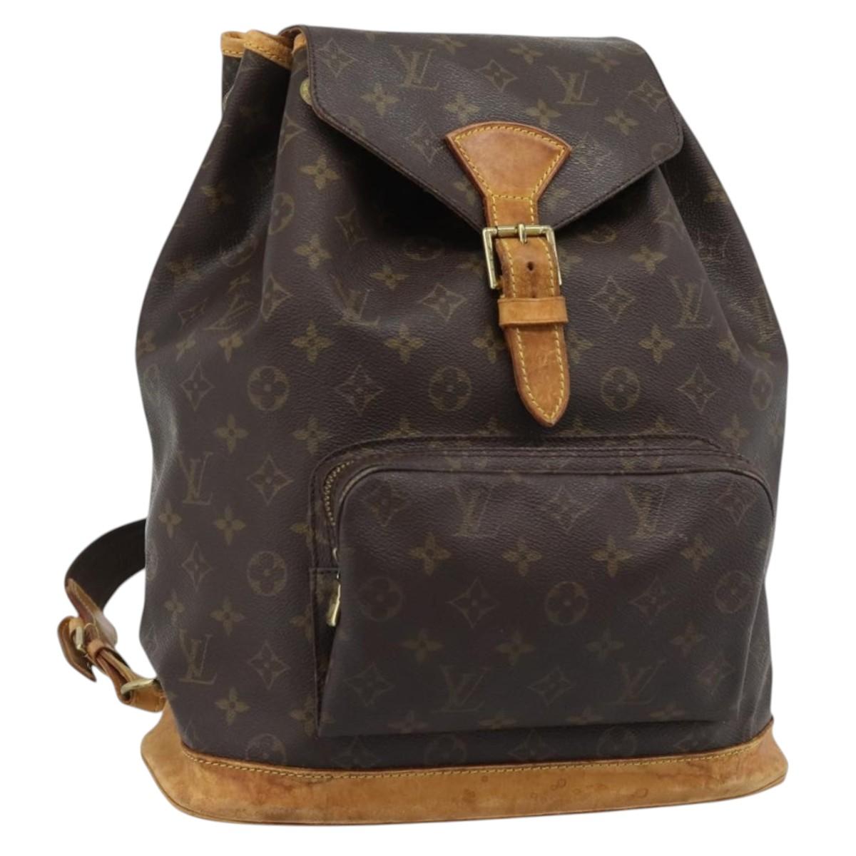 LOUIS VUITTON Monogram Montsouris GM Backpack M51135 LV Auth am11759 - Jerrillo