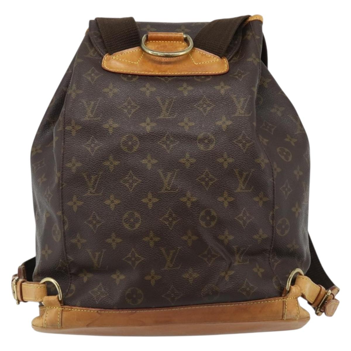 LOUIS VUITTON Monogram Montsouris GM Backpack M51135 LV Auth am11759 - Jerrillo image 2