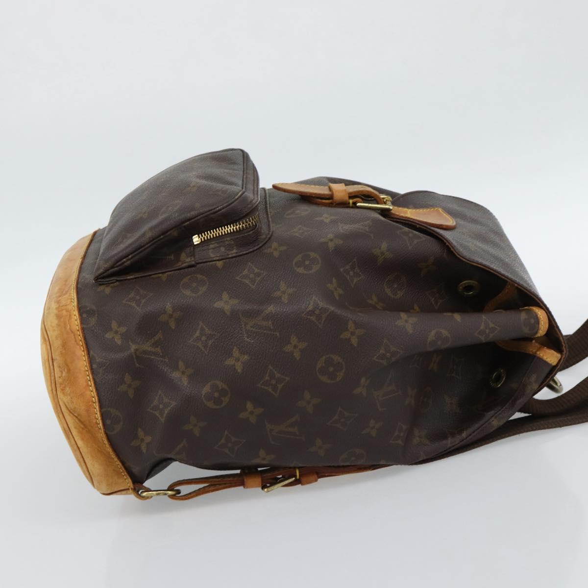 LOUIS VUITTON Monogram Montsouris GM Backpack M51135 LV Auth am11759 - Jerrillo image 4