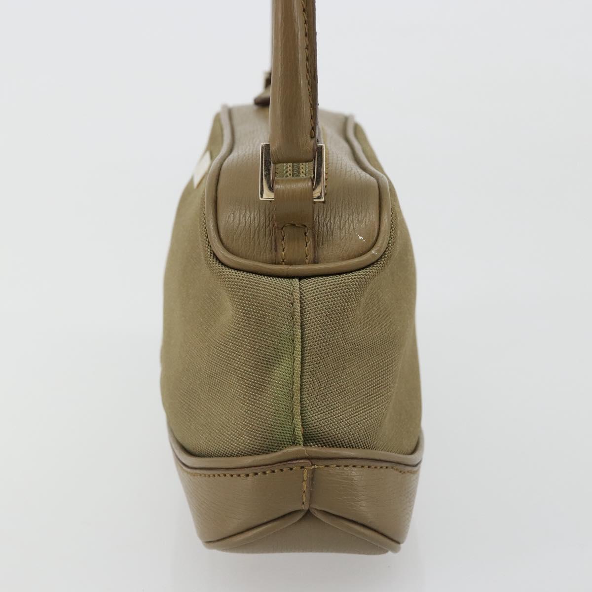 GUCCI Hand Bag Canvas Leather Beige Gold Auth am11836A - Jerrillo image 3