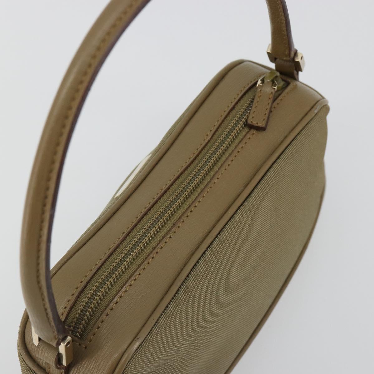 GUCCI Hand Bag Canvas Leather Beige Gold Auth am11836A - Jerrillo image 8