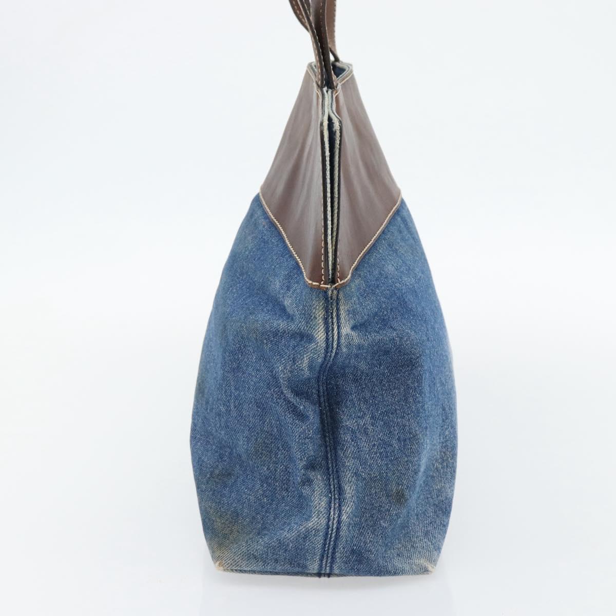 CHANEL Tote Bag Denim Blue CC Auth BA10505 - Jerrillo image 3