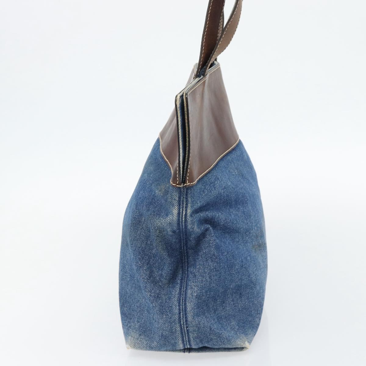 CHANEL Tote Bag Denim Blue CC Auth BA10505 - Jerrillo image 4