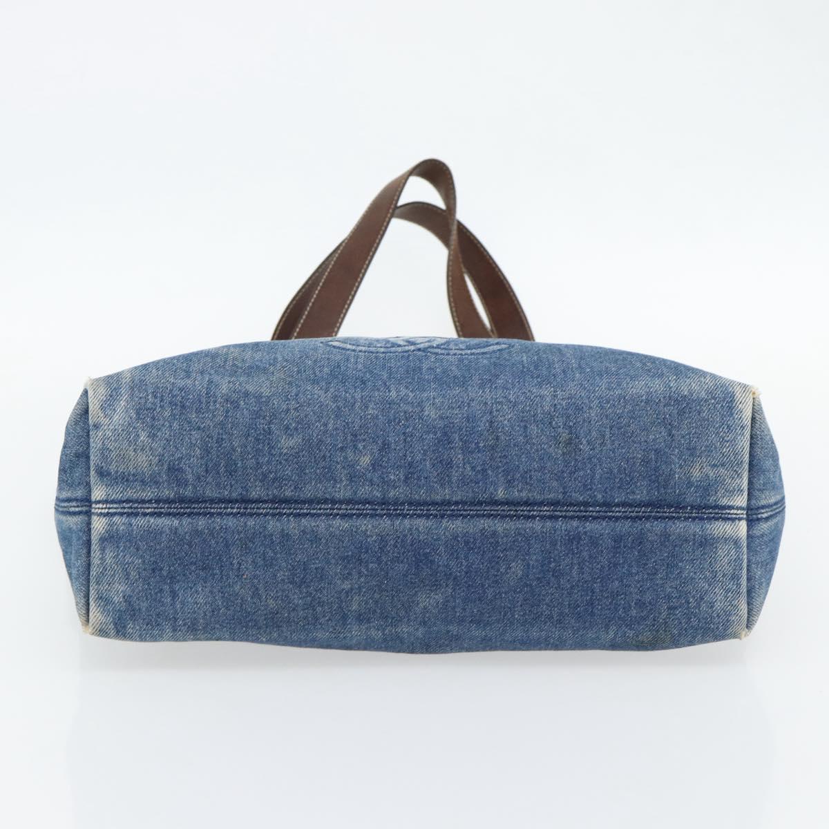 CHANEL Tote Bag Denim Blue CC Auth BA10505 - Jerrillo image 9