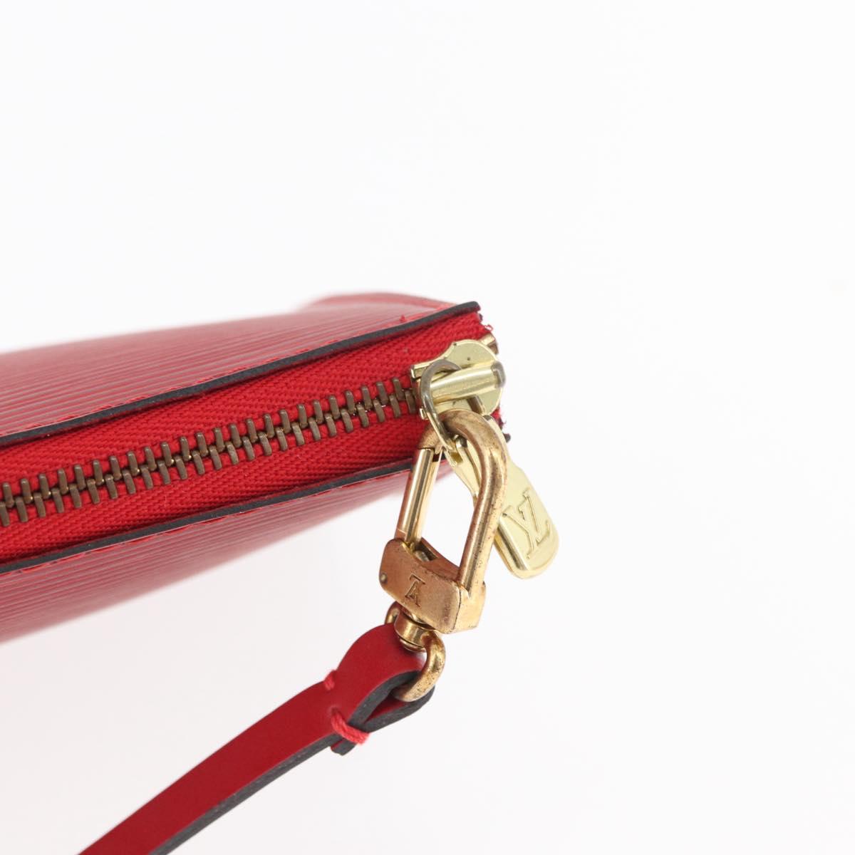LOUIS VUITTON Epi Pochette Accessoires Pouch Red M52947 LV Auth BA12612A - Jerrillo image 9