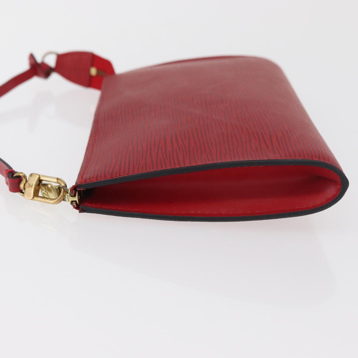 LOUIS VUITTON Epi Pochette Accessoires Pouch Red M52947 LV Auth BA12612A - Jerrillo image 4