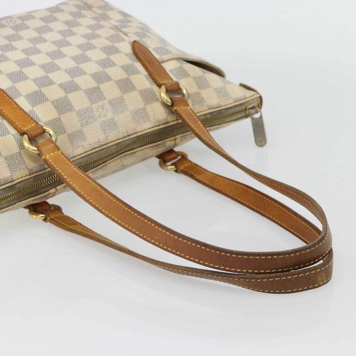 LOUIS VUITTON Damier Azur Totally PM Tote Bag N41280 LV Auth BA13113 - Jerrillo image 7