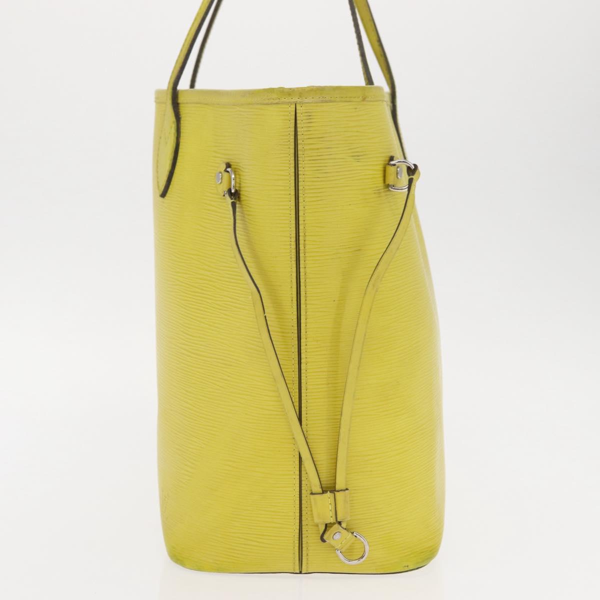 LOUIS VUITTON Epi Neverfull MM Tote Bag Yellow Pistachian M40956 LV Auth bs31791 - Jerrillo image 3