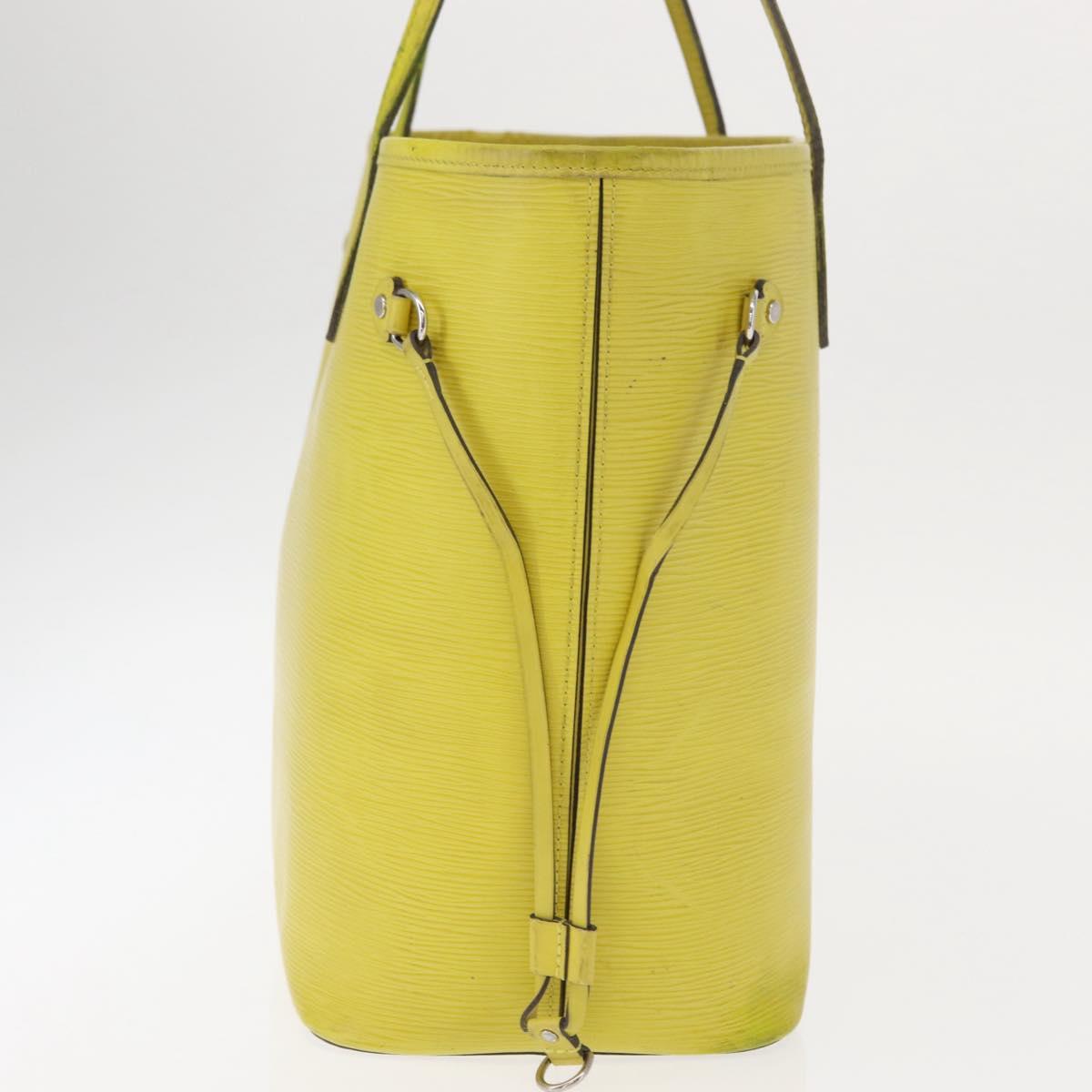 LOUIS VUITTON Epi Neverfull MM Tote Bag Yellow Pistachian M40956 LV Auth bs31791 - Jerrillo image 4