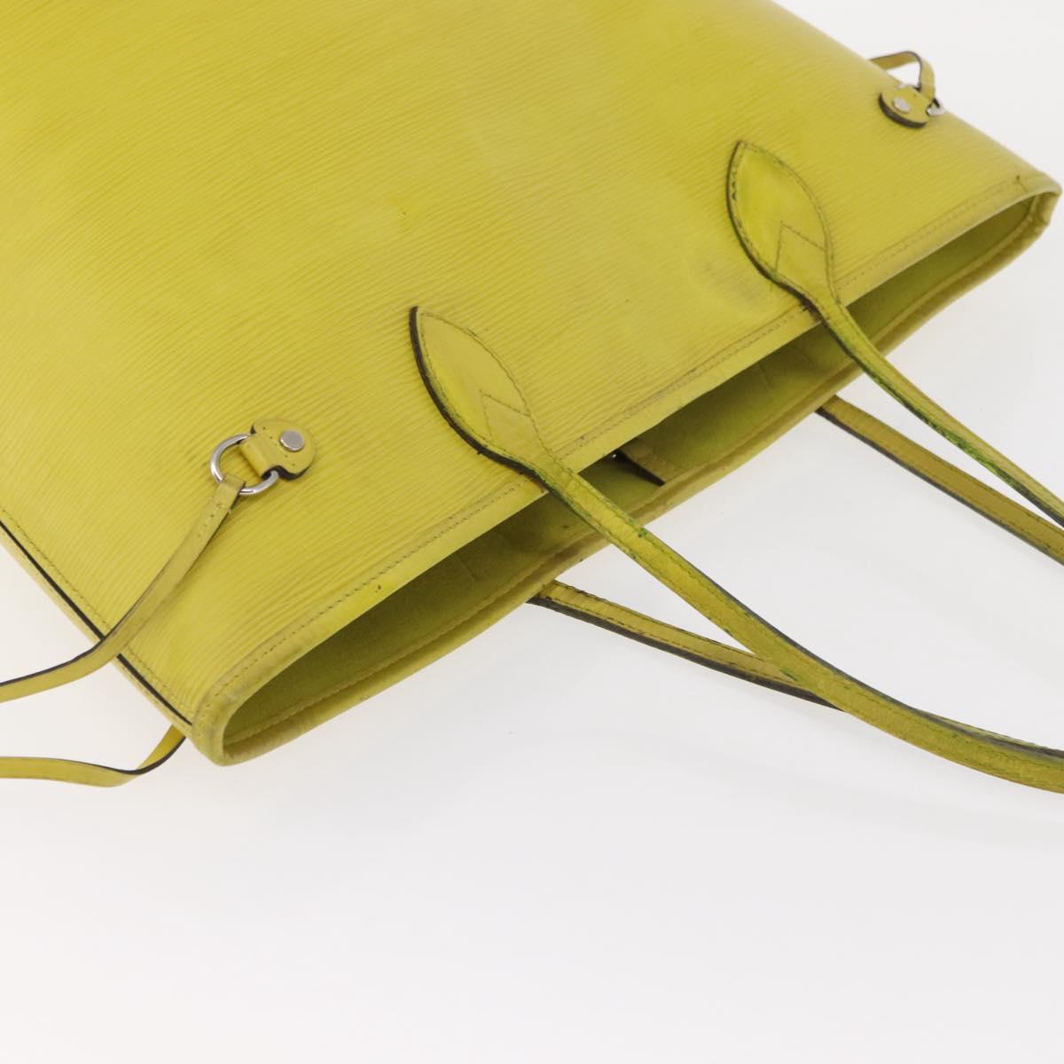 LOUIS VUITTON Epi Neverfull MM Tote Bag Yellow Pistachian M40956 LV Auth bs31791 - Jerrillo image 6