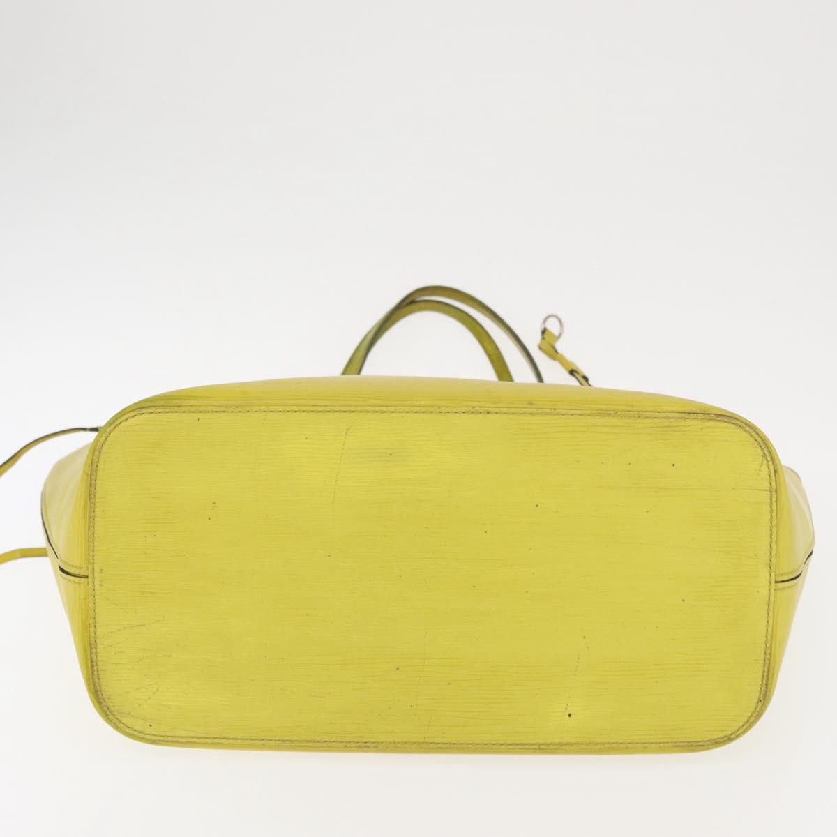 LOUIS VUITTON Epi Neverfull MM Tote Bag Yellow Pistachian M40956 LV Auth bs31791 - Jerrillo image 5